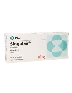 Singulair® 10 mg (Montelukast) - Caja con 30 Comprimidos - MSD