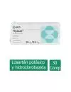 Hyzaar® 50 mg/12.5 mg (Losartán/Hidroclorotiazida) - Caja con 30 Comprimidos - MSD- 2x1