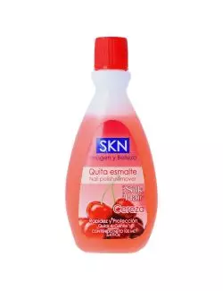 SKN QUITA ESMALTE SILK HAIR CEREZA FRASCO CON 100 ML