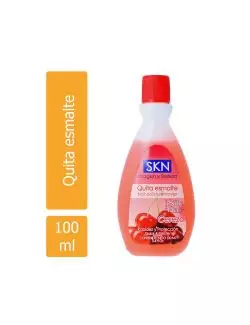 SKN QUITA ESMALTE SILK HAIR CEREZA FRASCO CON 100 ML