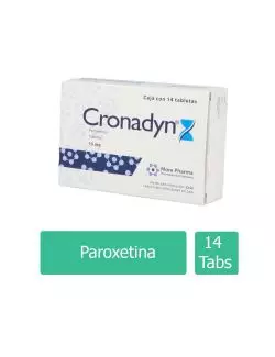 Cronadyn® 15 mg (Paroxetina) - 14 Tabletas - More Pharma