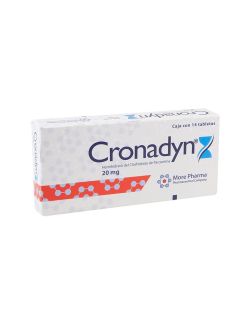 Cronadyn® 20 mg - 14 Tabletas | Hemihidrato del Clorhidrato de Paroxetina | More Pharma