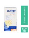 Clavipen 500 mg/125 mg Caja Con Frasco Con 10 Tabletas-RX2