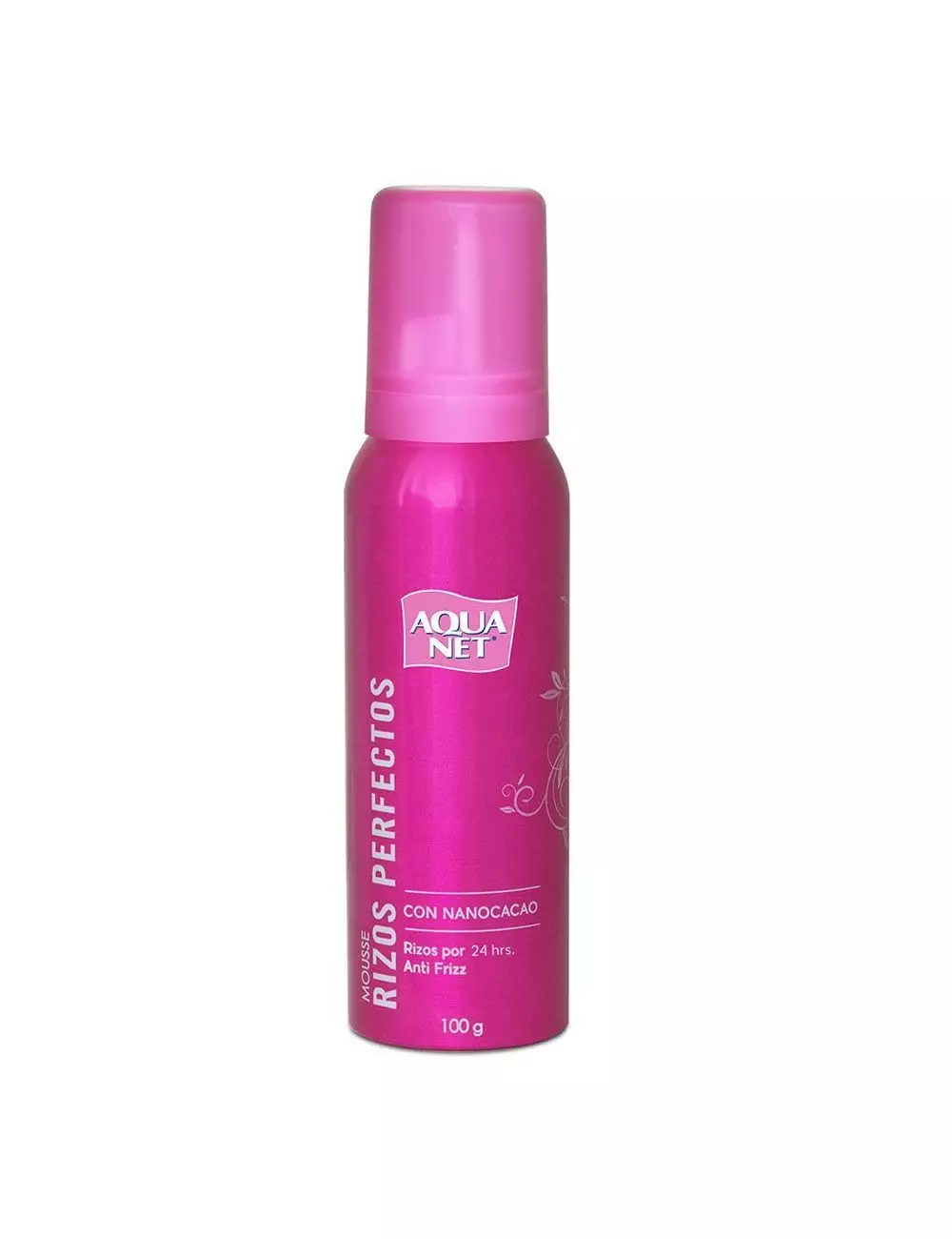 Mousse Aqua Net Spray Con 100 g Rizos Perfectos