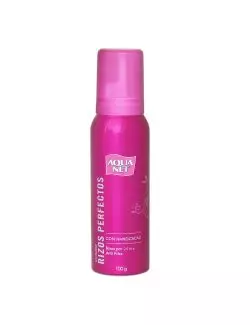 Mousse Aqua Net Spray Con 100 g Rizos Perfectos