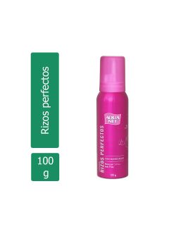 Mousse Aqua Net Spray Con 100 g Rizos Perfectos