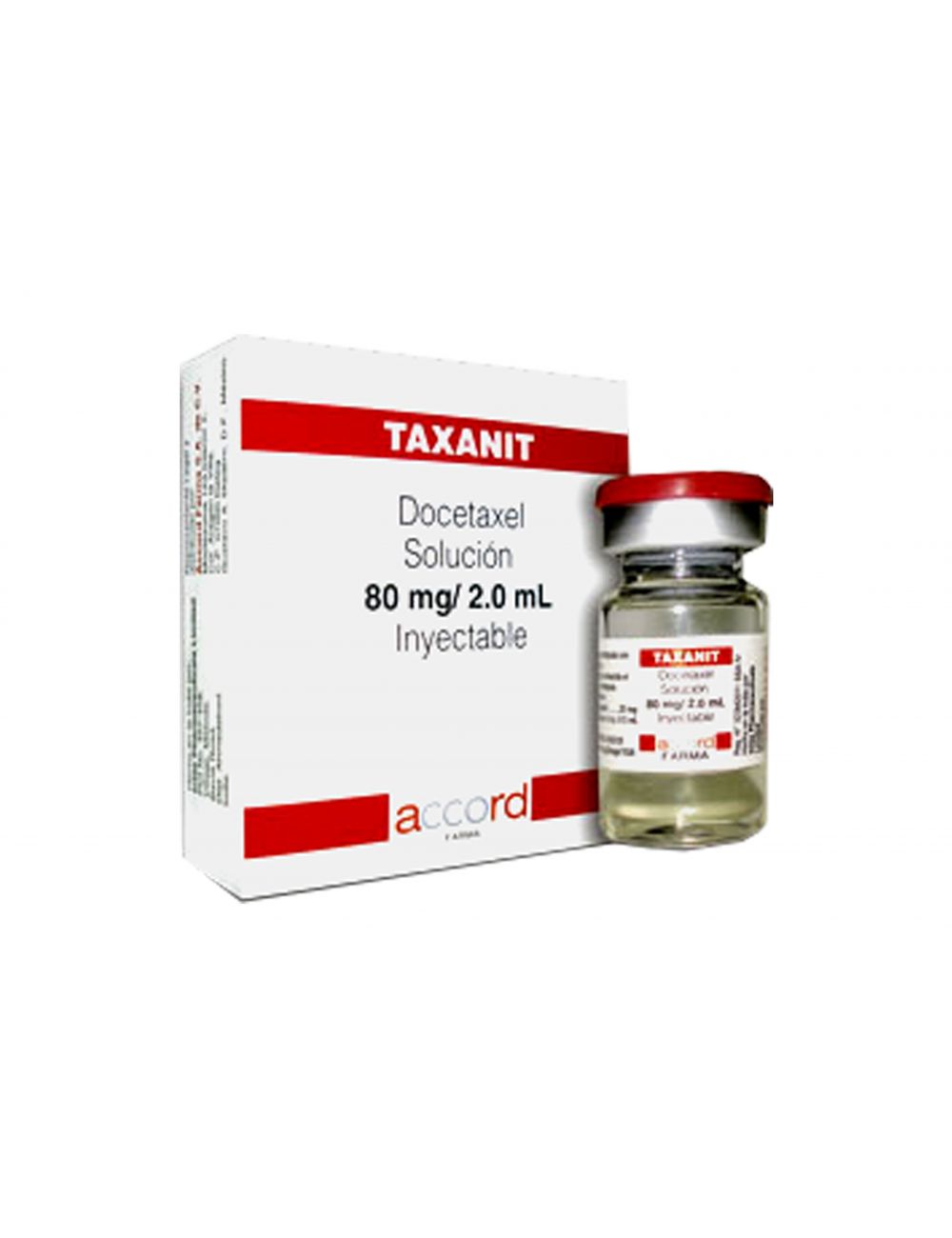 Taxanit 80 mg/2 ml (Docetaxel) - 1 frasco - Accord