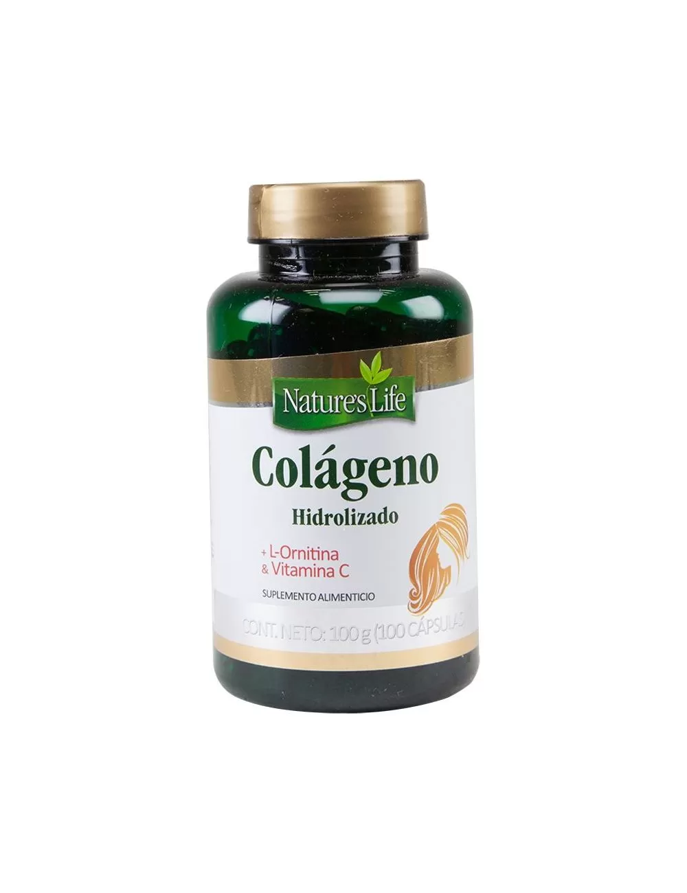 Colageno Hidrol 100 g Frasco con 100 Cápsulas