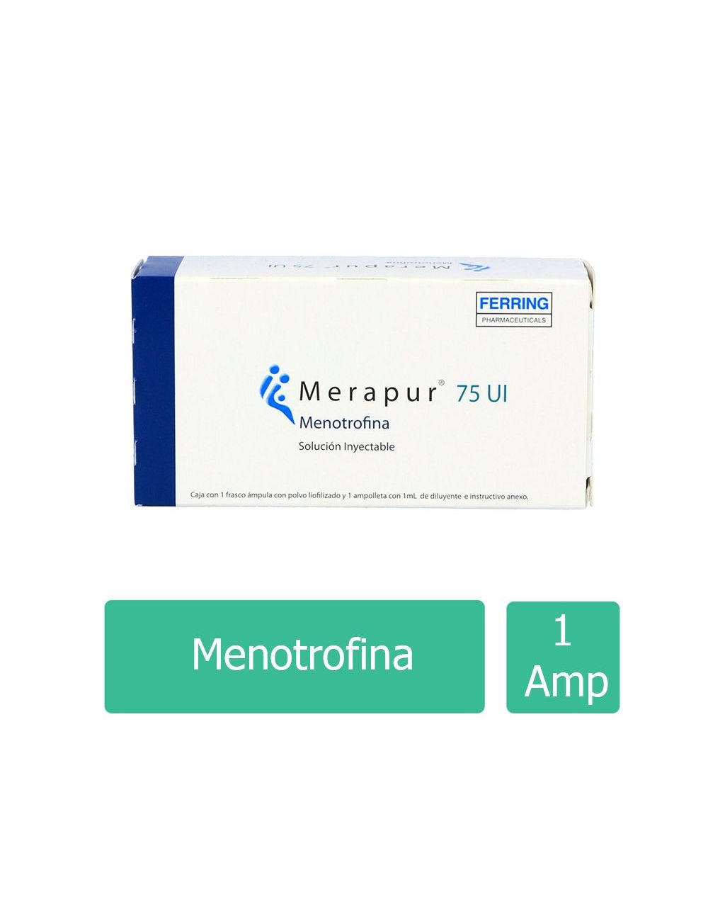 Merapur® 75 UI - Menotropina | Solución Inyectable | Laboratorio Ferring