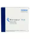 Merapur® 75 UI - 5 Frasco Ámpula + Diluyente (Menotrofina) - Ferring Pharmaceuticals