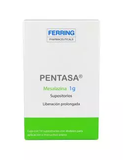 Pentasa 1 g Caja Con 14 Supositorios