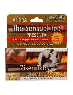 The Sensual Tea Zisen Caja Con 2 Tabletas