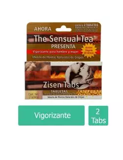 The Sensual Tea Zisen Caja Con 2 Tabletas