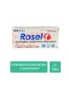 Rosel T 50 mg / 3 mg / 300 mg Caja Con 15 Tabletas