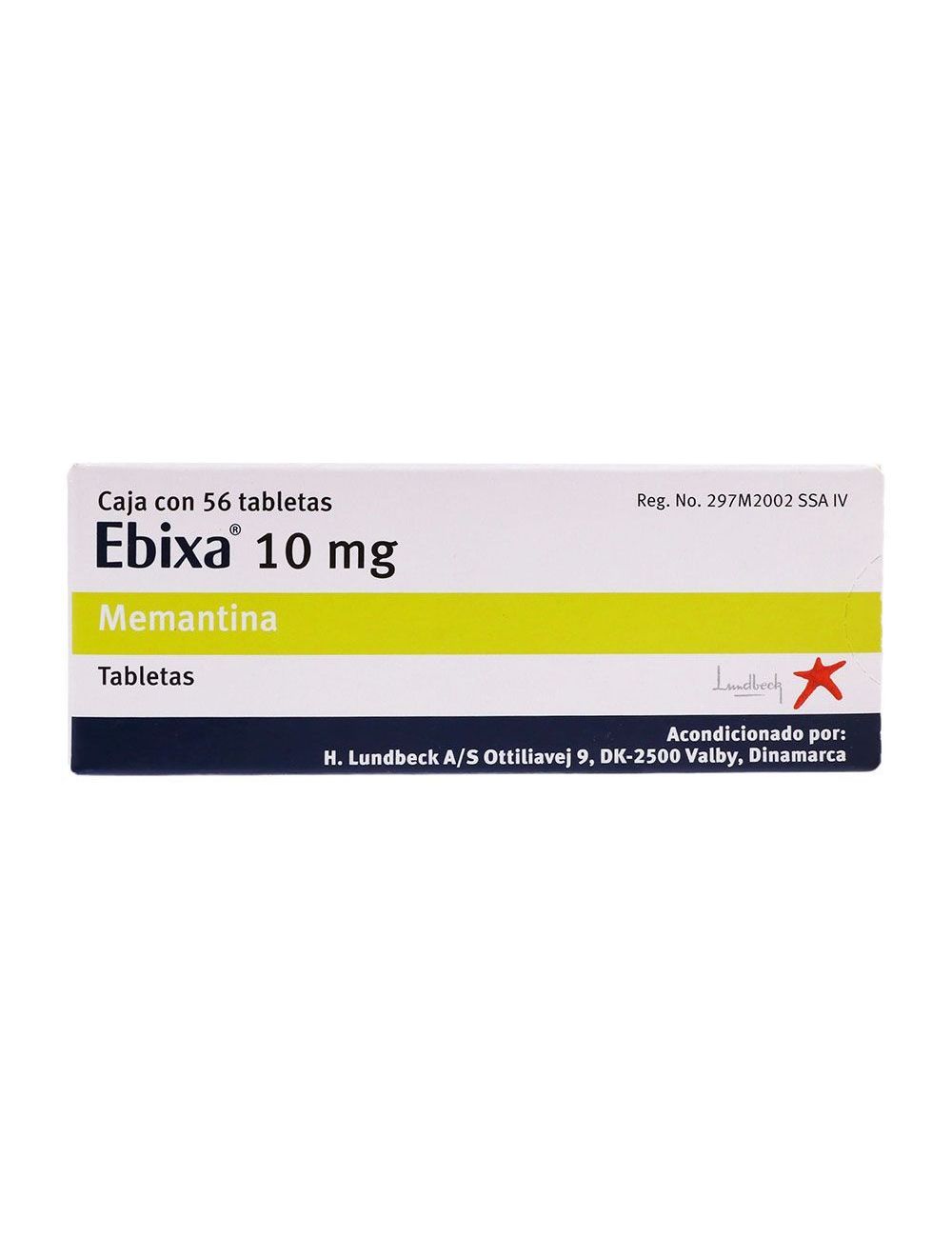 Ebixa 10 mg Caja Con 56 Tabletas