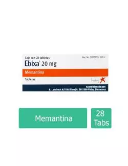 Ebixa® 20 mg (Memantina) - 28 Tabletas - Lundbeck