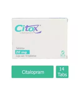 Citox 20 mg Caja Con 14 Tabletas