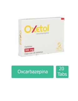 Oxetol 300 mg Caja Con 20 Tabletas