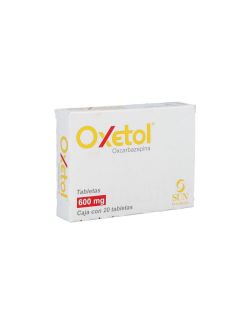 Oxetol 600 mg Caja Con 20 Tabletas