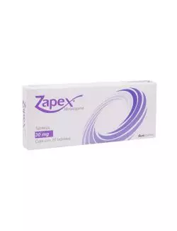 Zapex 30 mg Caja Con 10 Tabletas