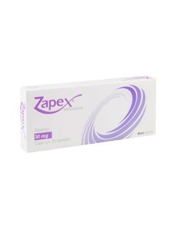 Zapex® (Mirtazapina) 30 mg | 20 Tabletas | Sunpharma