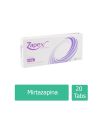 Zapex® (Mirtazapina) 30 mg | 20 Tabletas | Sunpharma