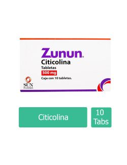 Zunun 500 mg Caja Con 10 Tabletas