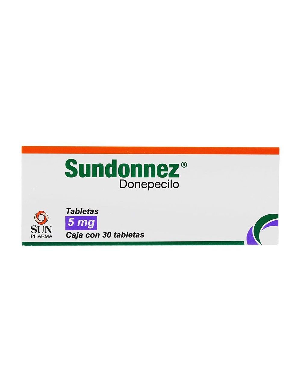 Sundonnez 5 mg Caja Con 30 Tabletas