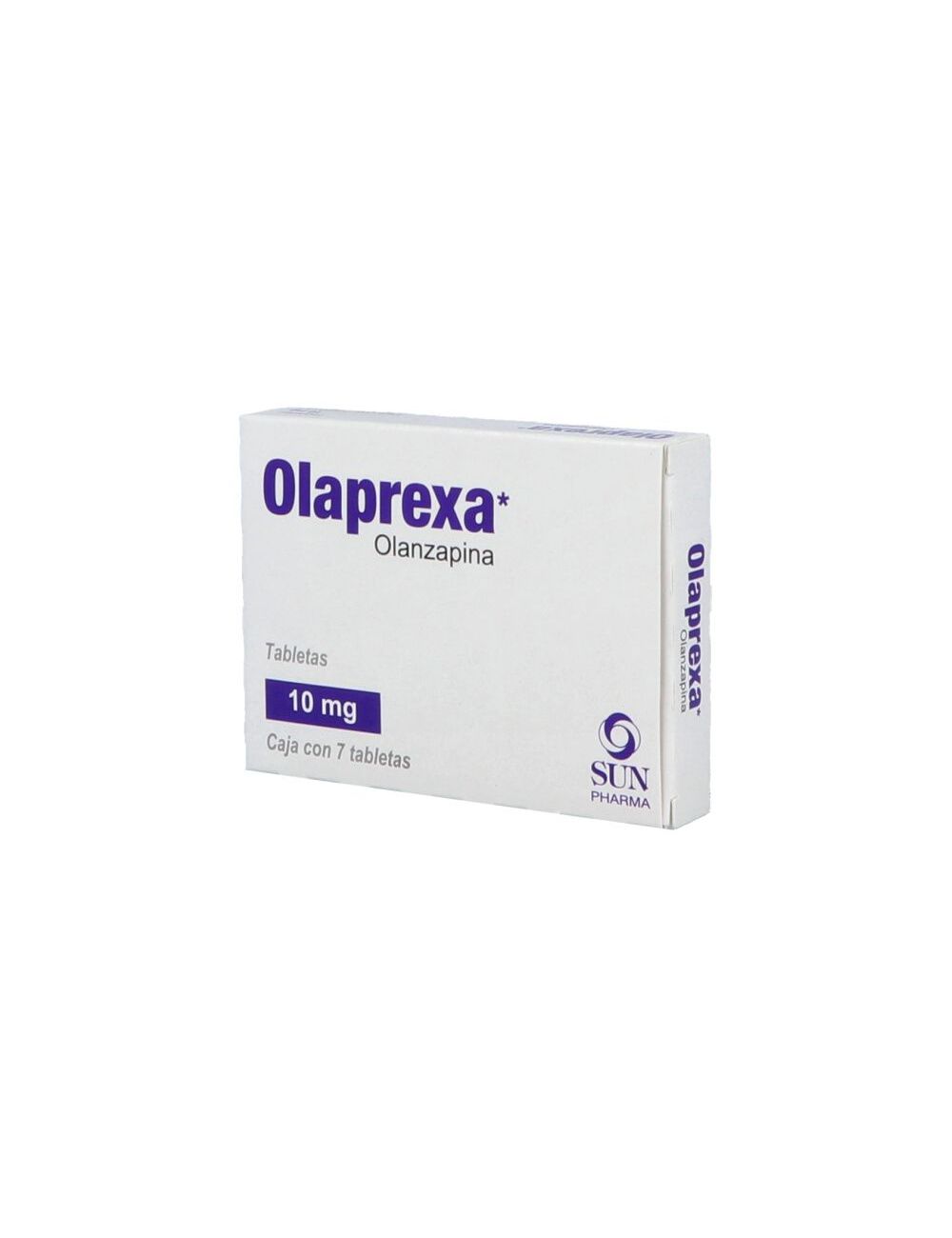 Olaprexa 10 mg Caja Con 7 Tabletas