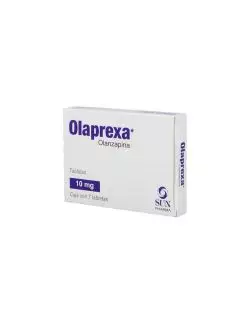 Olaprexa 10 mg Caja Con 7 Tabletas