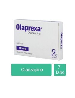 Olaprexa 10 mg Caja Con 7 Tabletas