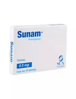 Sunam 0.5 mg Caja Con 30 Tabletas