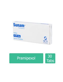 Sunam 0.25 mg Caja Con 30 Tabletas