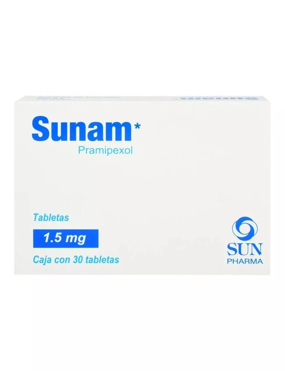 Sunam 1.5 mg Caja Con 30 Tabletas