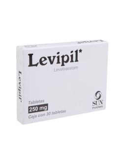 Levipil 250 mg Caja Con 30 Tabletas
