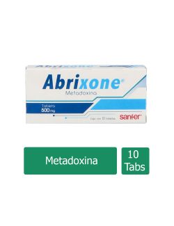 Abrixone 500 mg Caja con  10 Tabletas