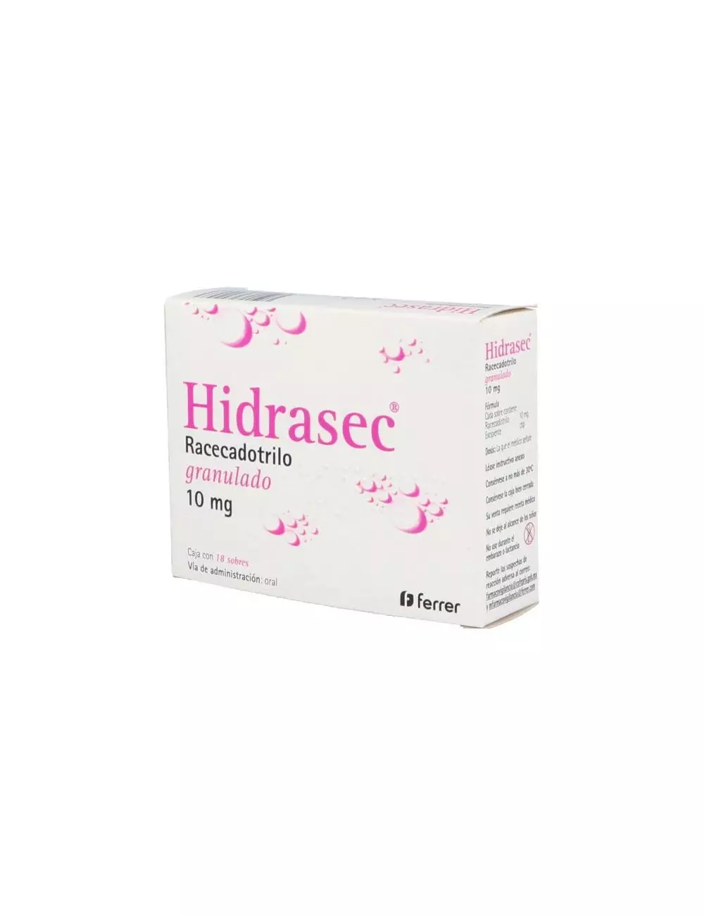 Precio Hidrasec granulado 10 mg con 18 sobres | Farmalisto MX