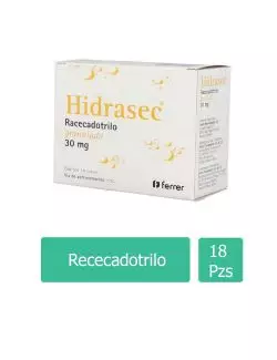 Hidrasec 30 mg Granulado Caja Con 18 Sobres