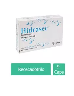 Hidrasec 100 mg Caja Con 9 Cápsulas