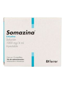 Somazina 1000 mg Caja Con 10 Ampolletas De 4 mL