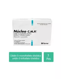 Núcleo C.M.P Caja Con Con 3 Frascos Ámpula