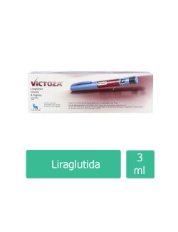 Victoza Solución 6 mg/mL Inyectable Con 2 Plumas Inyector Con 3 mL - Rx3