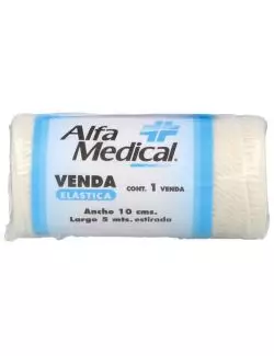 Venda Elastica Alfa Medcal 10 cm