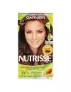 TINTE CAPILAR GARNIER NUTRISSE CHOCOLATE SILVIA CAJA 5 PIEZAS