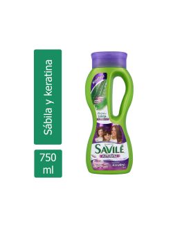 Savilé Keratina Shampoo Botella Con 750mL