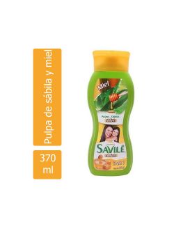 SHAMPOO SAVILE CONTROL CAÍDA 2 EN 1 FRASCO CON 370 ML