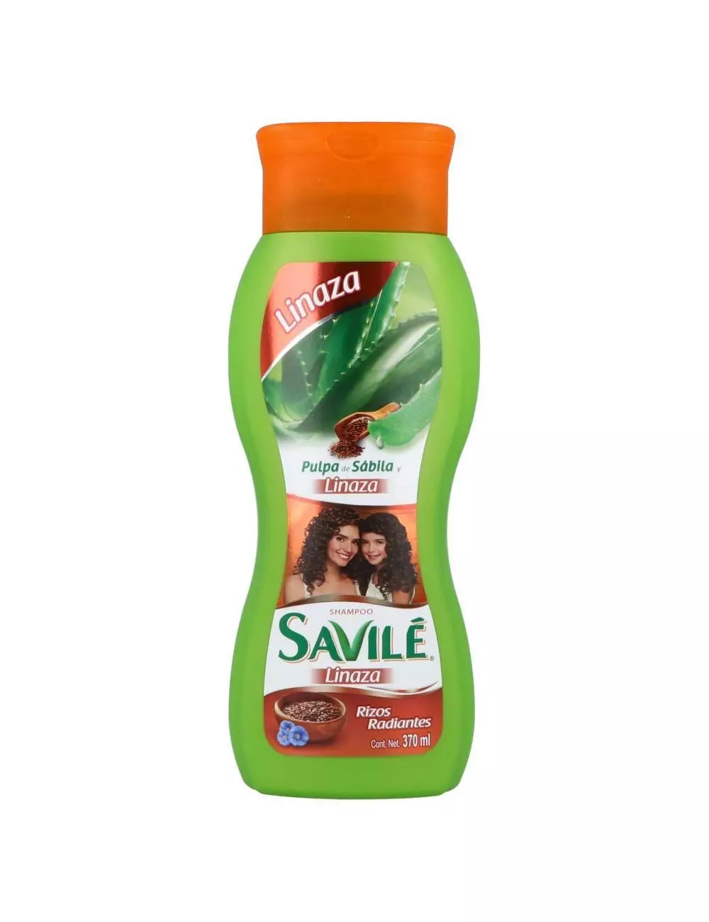 SHAMPOO SAVILE CONTROL CAÍDA Rizos radiantes FRASCO CON 370 ML