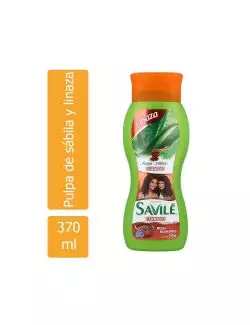 SHAMPOO SAVILE CONTROL CAÍDA Rizos radiantes FRASCO CON 370 ML