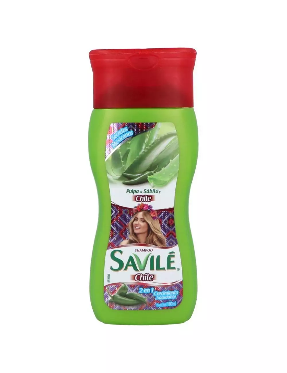 SHAMPOO SAVILE CONTROL CAÍDA FRASCO CON 180 ML