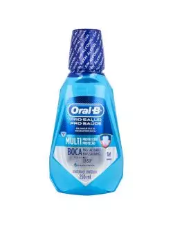 ORAL B PRO SALUD ENJUAGUE BUCAL FRASCO CON 250 ML SABOR A MENTA FRESCA